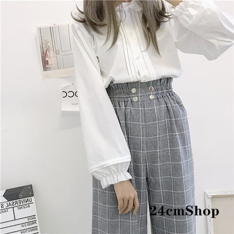 24cmShop かわいいチェックパンツ 1206