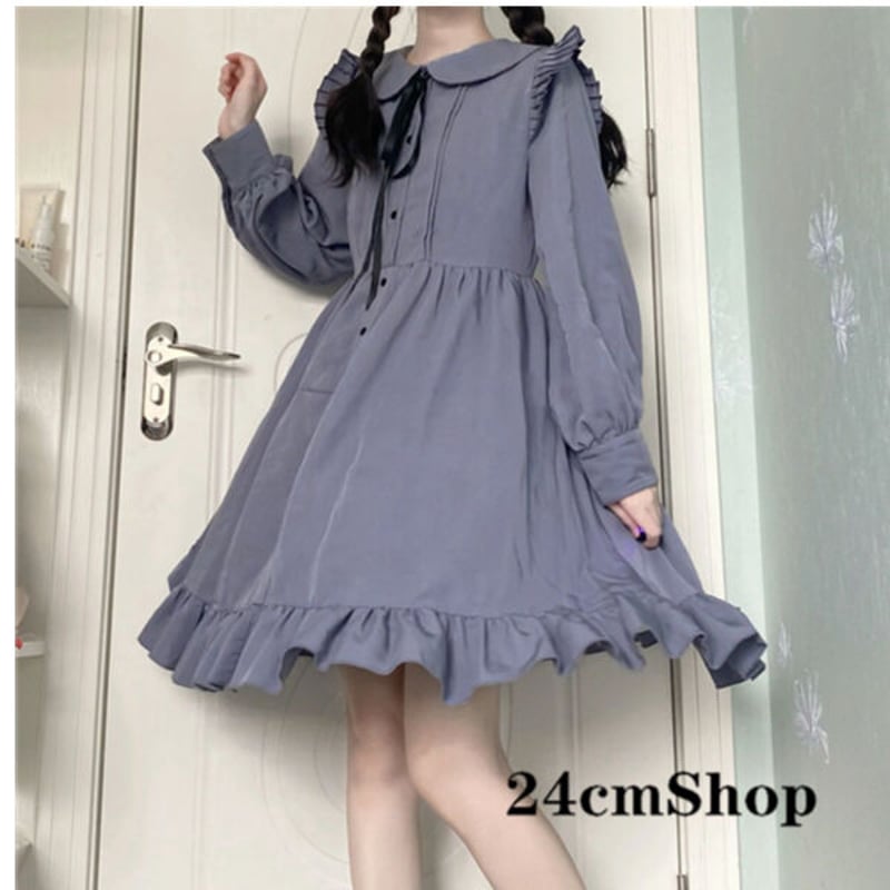 24cmShop 地雷系可愛いワンピースとジャンパースカート2点セット 1283