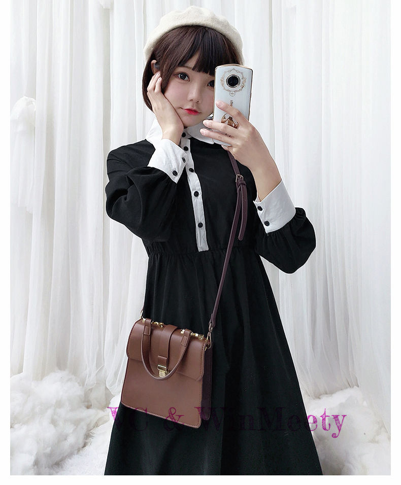 ワンピース YOON*size100 OnePiece|モノトーンワンピース 100 | 可愛い服量産型服通販24cm