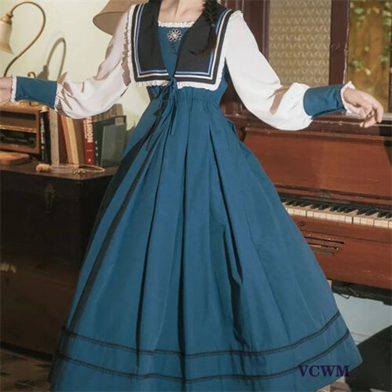 可愛いワンピース魔法少女風セーラーワンピ 863 | 可愛い服量産 可愛いワンピース魔法少女風セーラーワンピ 863 | 可愛い服量産
