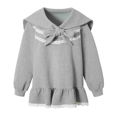 かわいい少女用衛衣ワンピースops101