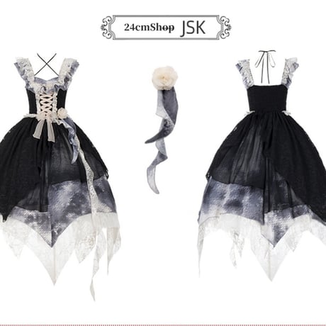 24cmShop ロリータ可愛いJSKワンピース ops010