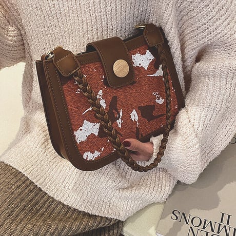 Bags ファッション レザー ショルダーバッグ   704