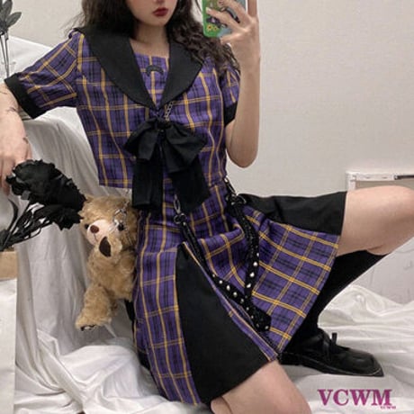上着+制服スカートファッション2点セット  969