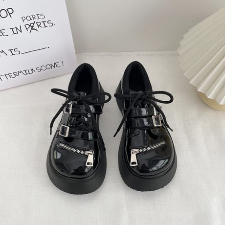 24cmShopメタル風ファッションシングルシューズsh094