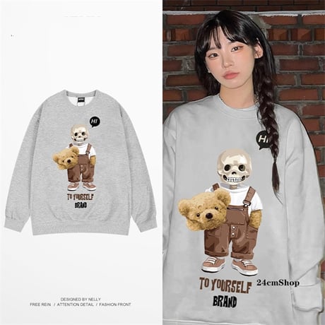 24cmShop insファッションヒップホップのカップルTシャツ tx012