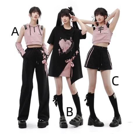24cmShopファッション  カジュアル  乙女セット  Aセット sus63