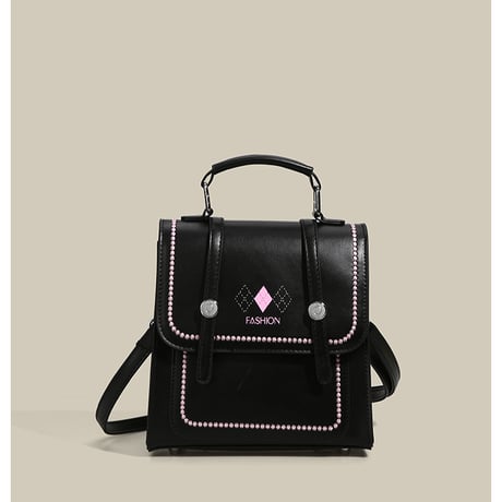 24cmShop 可愛いツインストラップレザーショルダーバッグ b013