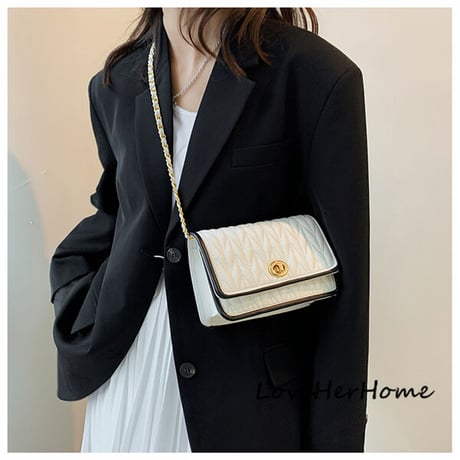 24cmShopファッション レザー ショルダーバッグ 021