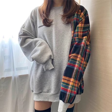 韓国ファッション長袖トレーナー  CY039
