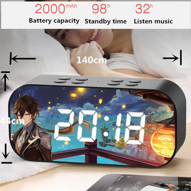 【かんちゃん専用AB】 カピバラのカートゥーンBluetooth電子目覚まし時計 かんちゃん専用AB】 カピバラのカートゥーンBluetooth電子