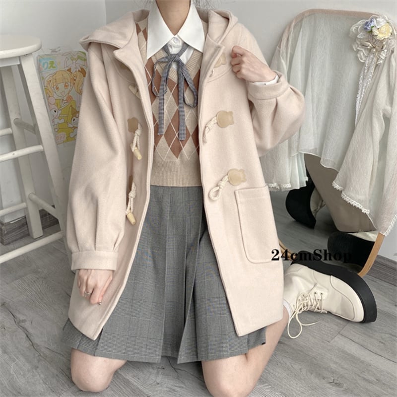 24cmShop 可愛いリボンポケットコート wt004 | 可愛い服量産型服通販 