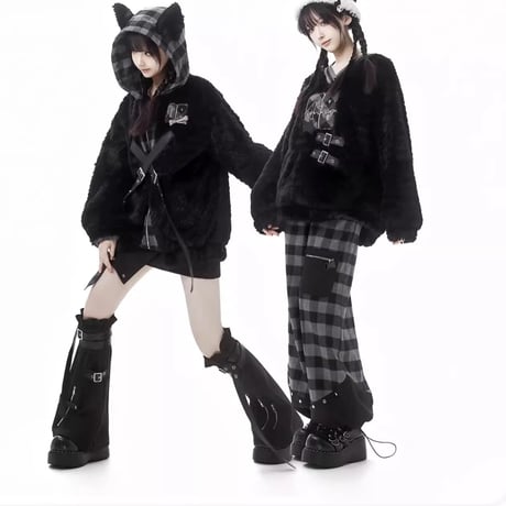 24cmShop 原宿風 かわいい小狼暖冬セットsuf037