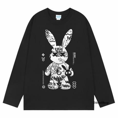 24cmShop insファッションヒップホップのカップルTシャツ tx015