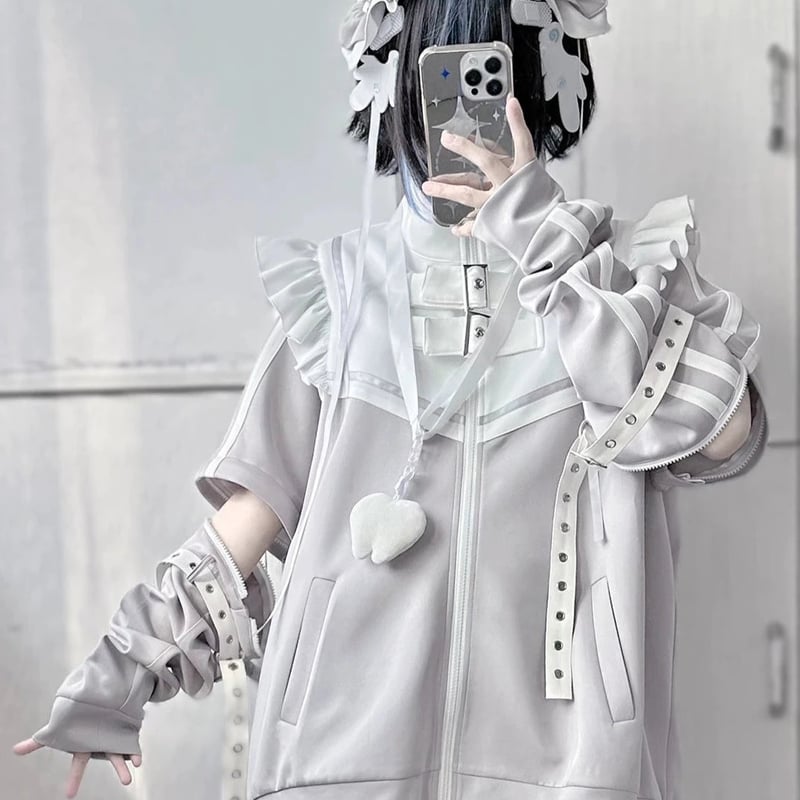 天使界隈👼】バイオニックエンジェルグレーブラックコンプリート 天使界隈👼】バイオニックエンジェルグレーブラックコンプリート