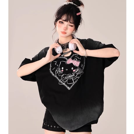 24cmShop量産型 地雷半袖Tシャツtx080