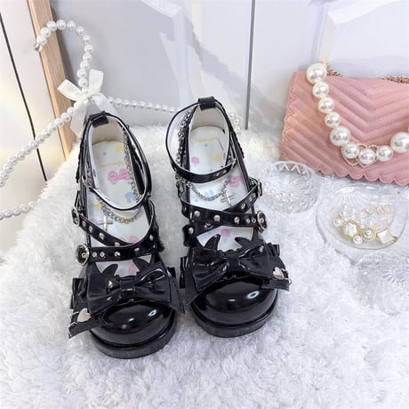 24cmShopファッションロリータシングルシューズsh098