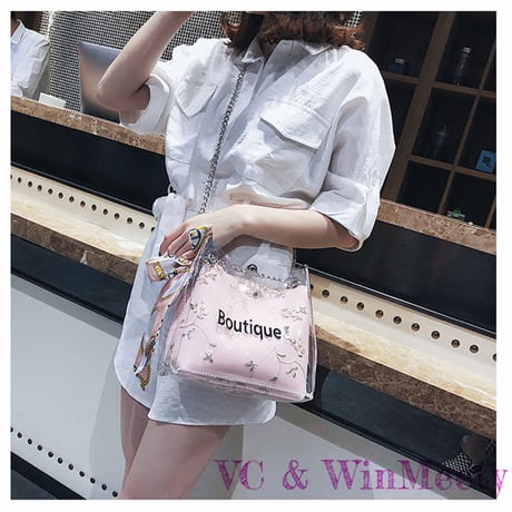 Bags| 透明PVCバッグ 012