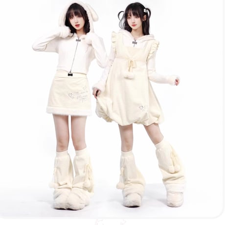24cmShop ファッション かわいいスカート 純愛ドッグ3点セットsus186