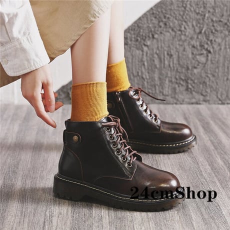 24cmShop バックストラップレースアップブーツ 1250