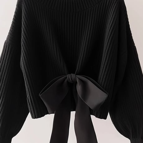 24cmShopブラック系ファッションニット wt079