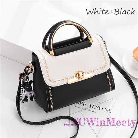 Bags ツインカラー バックル バッグ 594
