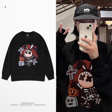 24cmShop insファッションヒップホップのカップルTシャツ tx016