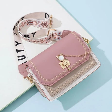 ファッション レザー ショルダーバッグ   708