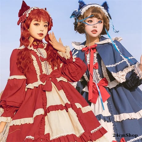 24cmShopプリンセスフリルロリータドレス opf009