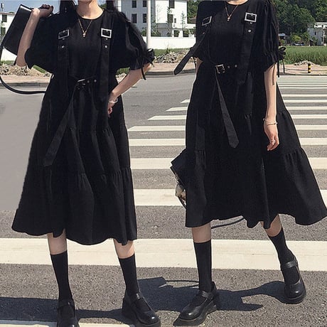 24cmShop 韓国ファッションワンピース2点セットops115