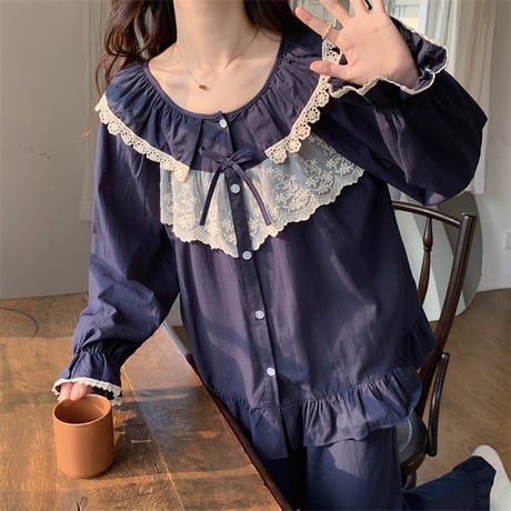 24cmShop可愛い長袖パジャマ2点セット sl017