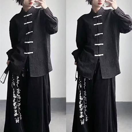 24cmShop 中国風ブラック漢字２点セット 1386