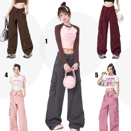 24cmShop スタイリッシュカジュアルパンツ kz018