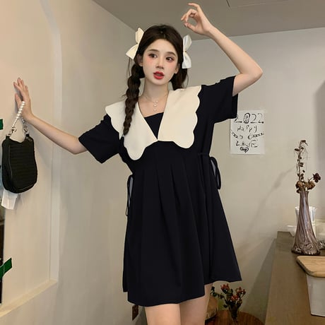 24cmShop ファッションカレッジ風  ワンピース ops041