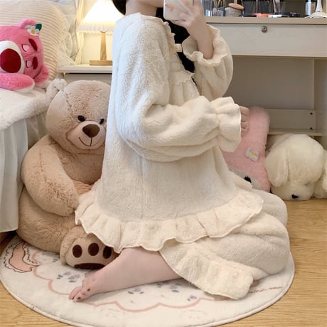 24cmShop可愛いモコモコパジャマ sl003