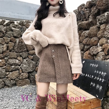 24cmShop   韓国ファッションニット +スカート 178