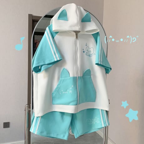 24cmShopかわいい ファッション うんどう 2点セット sus075