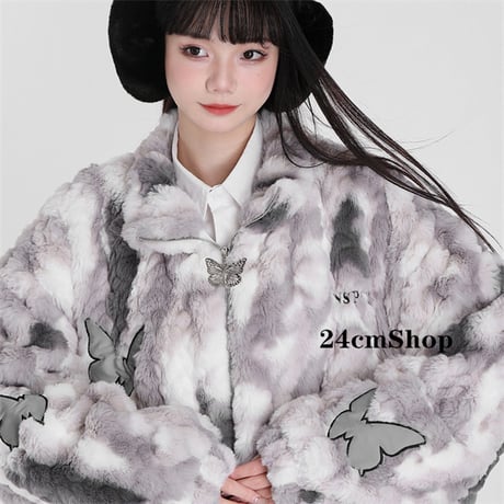 24cmShop かわいいニットセーターコートwt009