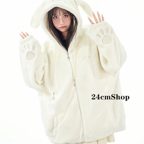 24cmShop かわいいニットセーターコートwt010
