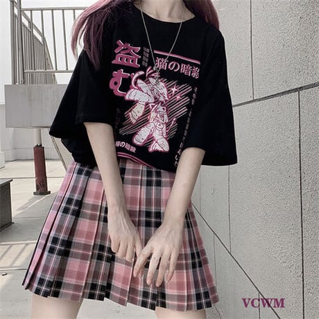 半袖Tシャツ+プリーツスカート  881