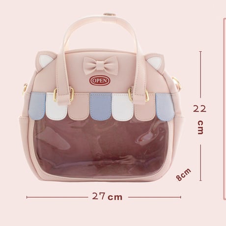 24cmShop 可愛い猫PUショルダーバッグ b014