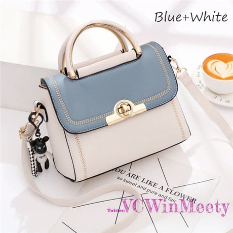 Bags ツインカラー バックル バッグ 594