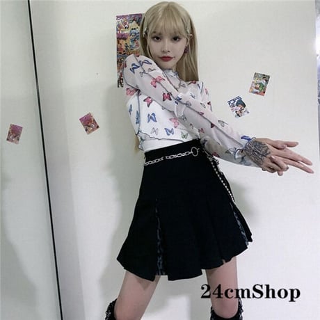 24cmShop切り替えチュールスカート 1203