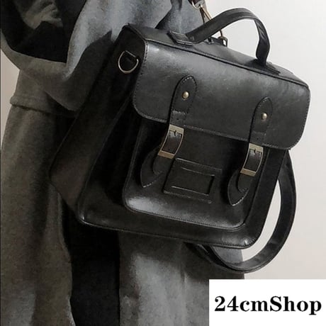 24cmShopレザー調3wayサッチェルバッグ109