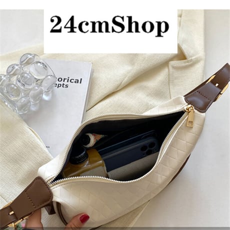 24cmShopファッション レザー ショルダーバッグ 1342