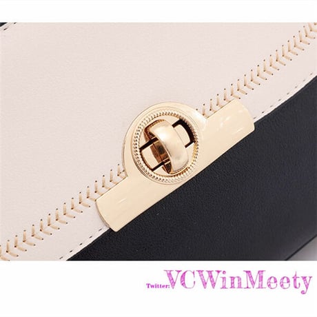 Bags ツインカラー バックル バッグ 594