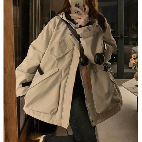 24cmShop Kawaii Thickened Cotton Long  Jacket  wt049