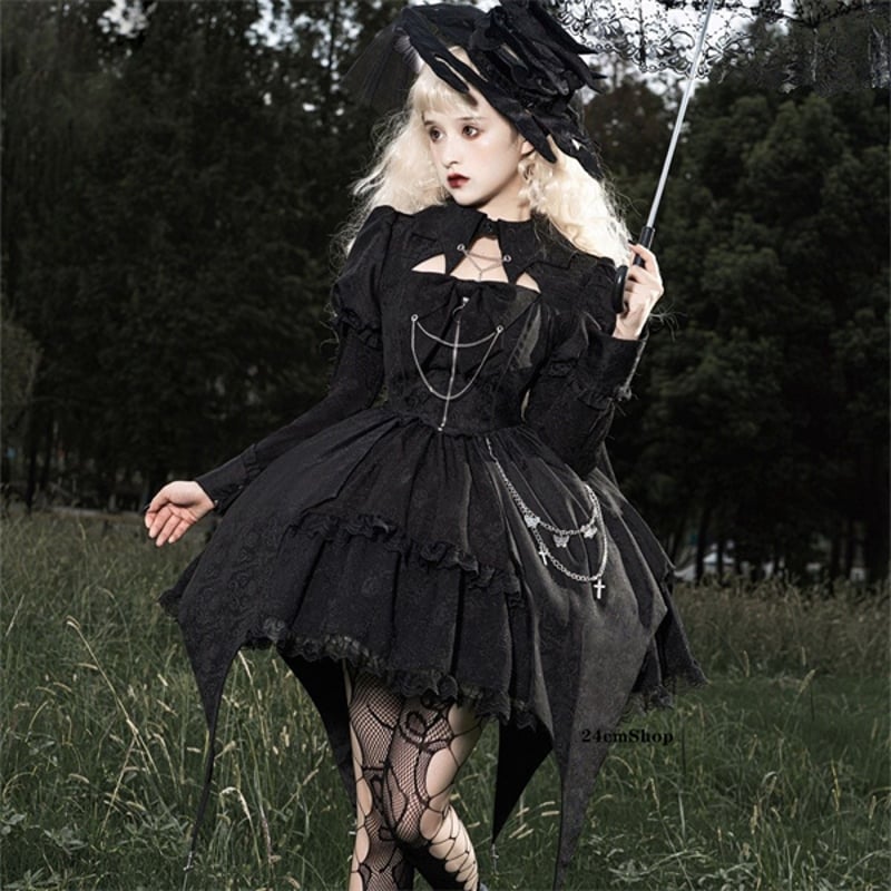 ゴシックロリータドレス opf062 | 可愛い服量産型服通販24cmニヨンセンチ
