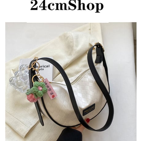 24cmShopファッション レザー ショルダーバッグ 1342