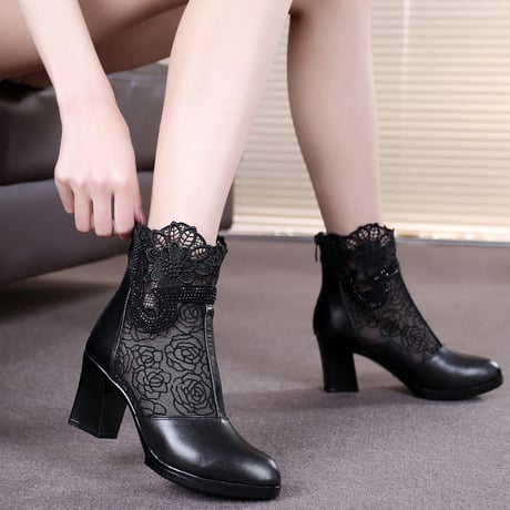 24cmShopファッション レースのハイヒールsh104